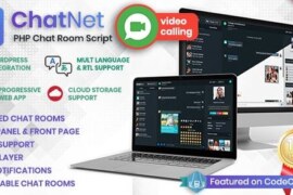 ChatNet v1.11 Nulled – PHP Chat Room & Private Chat Script