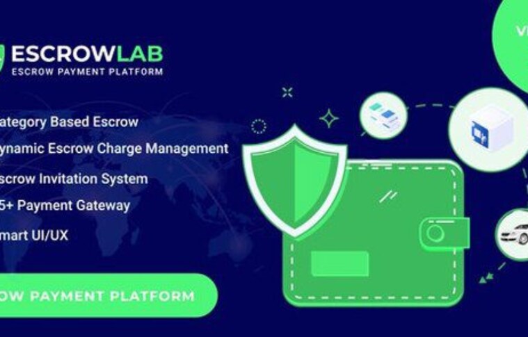 EscrowLab v3.0 Nulled – Escrow Payment Platform PHP Script