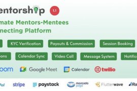 Mentorship v1.1 Nulled – Ultimate Mentors Mentees Connecting Platform PHP Script