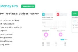 Money Pro v4.0 – Cashflow and Budgeting Manager PHP Script
