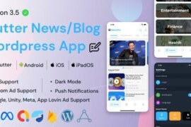 NewsPro v3.5 – Blog/News/Article App For WordPress Source