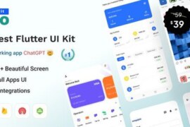ProKit Flutter v6.5.0 – Best Selling Flutter UI Kit with Chat GPT App Source Code