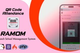 Ramom School QR Code Attendence v2.0 – Addon