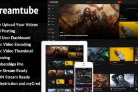 StreamTube v3.0.16 Nulled – Video Streaming WordPress Theme
