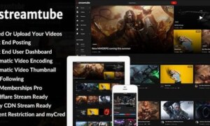 StreamTube v3.0.16 Nulled – Video Streaming WordPress Theme