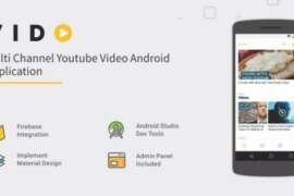 Vido v2.2 – Android YouTube Multi Channel App Source Code
