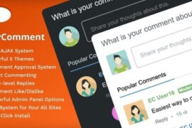 easyComment v3.0.0 – PHP Comment Script for Website