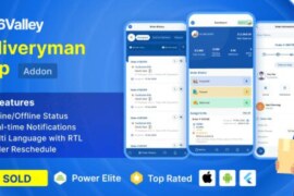 6Valley e-commerce v3.10 – Delivery Man Flutter App Source
