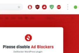 DeBlocker v3.4.2 Nulled – Anti AdBlock for WordPress Plugin