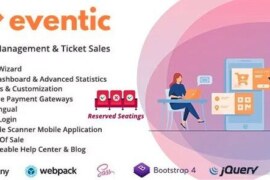 Eventic v1.5 – Ticket Sales and Event Management System Script