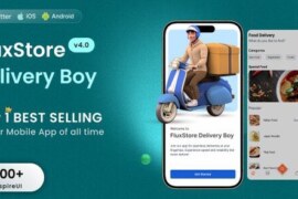 FluxStore Delivery Boy v4.1.1 – Flutter App for Woocommerce Source