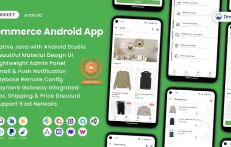 Markeet v5.0 – Ecommerce Android App Source Code