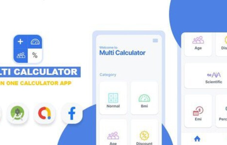 Multi Calculator v1.1 – All in One Calculator App Source