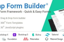 PHP Form Builder v6.0.2 – Advanced HTML Forms Generator with Drag & Drop Script