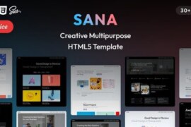 Sana v1.1 – Creative Multipurpose HTML5 Template