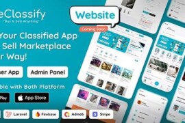 eClassify v1.1.0 – Classified Buy and Sell Marketplace Flutter App with Laravel Admin Panel Source