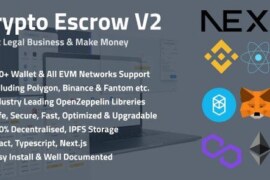 Crypto Escrow v1.3.0 – Decentralized Web3 Escrow Platform Script