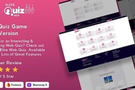 Elite Quiz v2.1.8 Nulled – Trivia Quiz | Quiz Game – Web Version