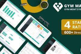 Gym Master v25.0 Nulled – Gym Management System PHP Script