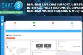 Live Support Chat v5.1.3 Nulled – Live Chat 3 PHP Script