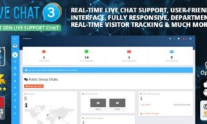 Live Support Chat v5.1.3 Nulled – Live Chat 3 PHP Script