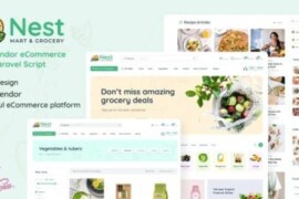 Nest v1.24.0 Nulled – Multivendor Organic & Grocery Laravel eCommerce Script