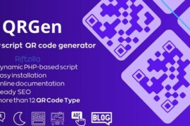 QRGen v1.0 – Powerful PHP QR Code Generation Script