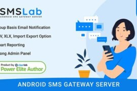 SMSLab v2.0 Nulled – Android Based SMS Gateway Server PHP Script