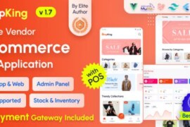 ShopKing v1.7 – eCommerce App with Laravel Website & Admin Panel with POS | Inventory Management Source