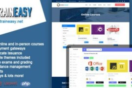 TrainEasy LMS (26 July 2024) – Training & Learning Management System PHP Script