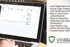 Vanguard v9.0.0 – Advanced PHP Login and User Management Script