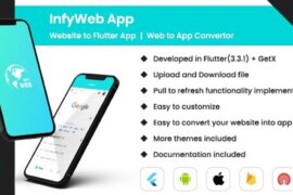 InfyWeb App (13 Aug 2024) – Convert Website to Flutter App | Web View App | Web to App Convertor (Android, iOS) Source