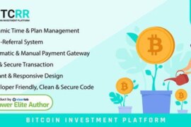 btcRR v2.0 Nulled – Bitcoin Investment Platform Script