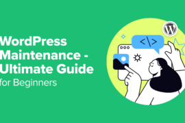 WordPress Maintenance – Ultimate Guide for Beginners (2024)