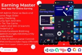 Earning Master v1.0.5 – Android Rewards Earning App with Admin Panel Source