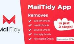 MailTidy v2.4 – Email List Cleaner SAAS Application PHP Script