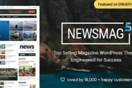 Newsmag v5.4.3.1 Nulled – Newspaper & Magazine WordPress Theme