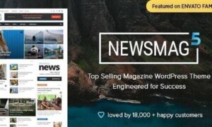 Newsmag v5.4.3.1 Nulled – Newspaper & Magazine WordPress Theme