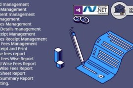 School Fees Management v1.0 – Useful for Tuition, Classes, Education Center, Academy, Coaching Center – .NET Project