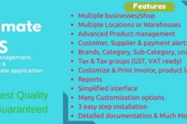 Ultimate POS v6.3 Nulled – Best ERP, Stock Management, Point of Sale & Invoicing Application PHP Script