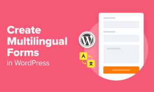 How to Create Multilingual Forms in WordPress (2 Methods)