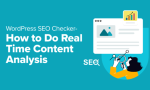 WordPress SEO Checker – How to Do Real Time Content Analysis