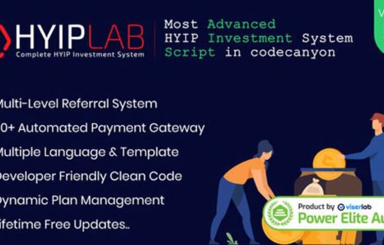 HYIPLAB v5.1 Nulled – Complete HYIP Investment System PHP Script