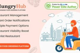 HungryHub v1.0 Nulled – On Demand Food Ordering Platform PHP Script