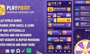 PlayPoint v1.5 – Android App with Admin Panel Source Code