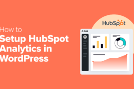 How to Setup HubSpot Analytics in WordPress (The Easy Way)