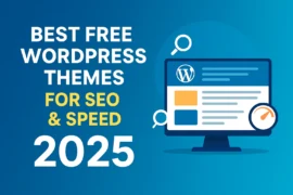 Best Free WordPress Themes for SEO & Speed in 2025