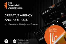 Dreamslab – Creative Agency & Portfolio WordPress Theme Nulled