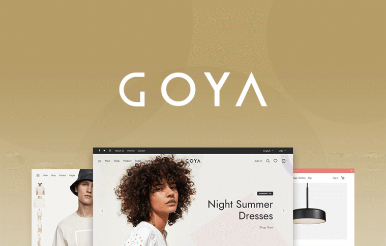 Goya – Modern WooCommerce Theme Nulled