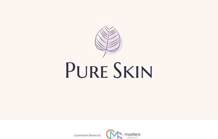 Pure Skin Nulled WordPress Theme